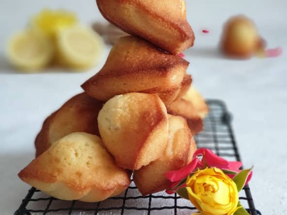 Madeleines moelleuses au citron de Claire Heitzler