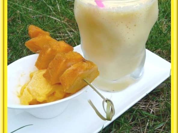 Milkshake à la mangue