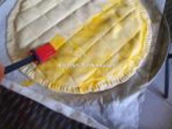 La tarte à la frangipane pour la Befana