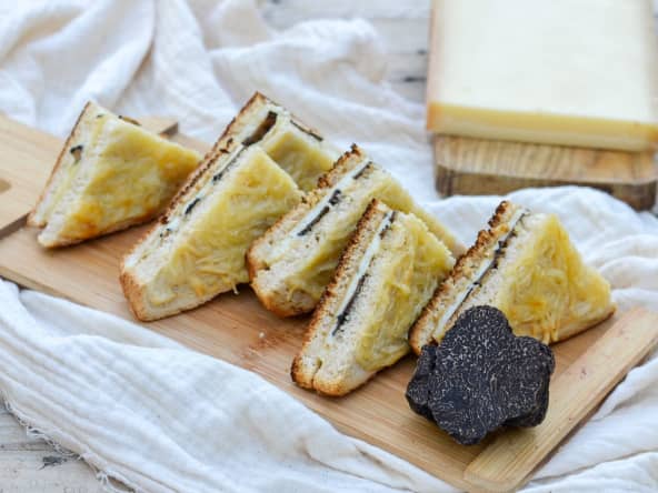 Croque-monsieur à la truffe
