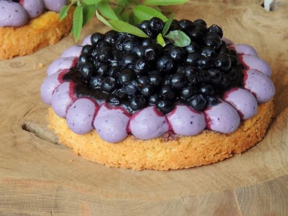 Tartelettes myrtilles ~ Citron vert & verveine