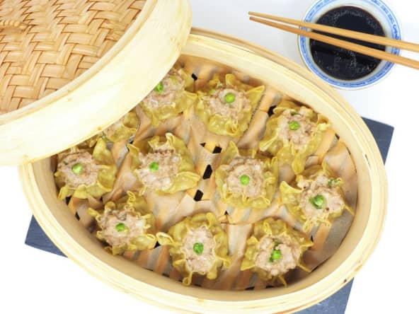 Siu Mai ou bouchées au porc à la vapeur