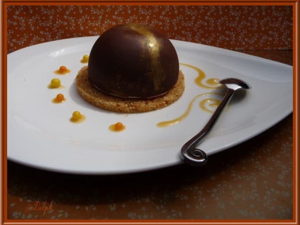 Dômes au lait de coco et son insert d’abricots