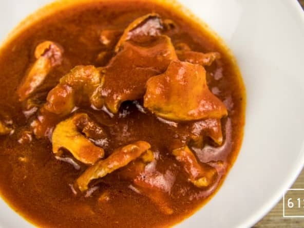 Champignons pieds de mouton à la grecque