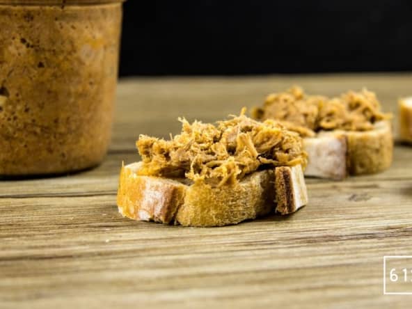 Rillettes de porc au vin des Coteaux du Layon