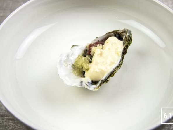 Huîtres et tartare d’agneau