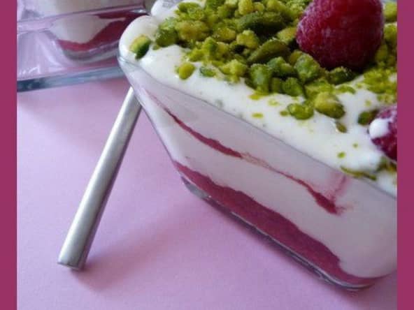 Tiramisu aux framboises