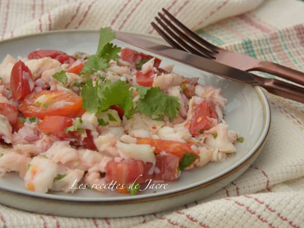 Salade de poisson mauricienne