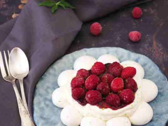 Pavlova Framboise Verveine