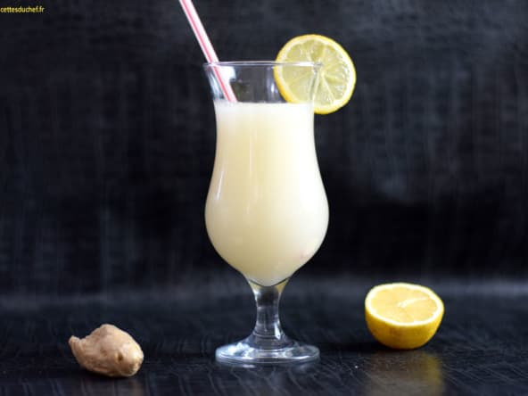 Ginger beer ou bière de gingembre faite maison