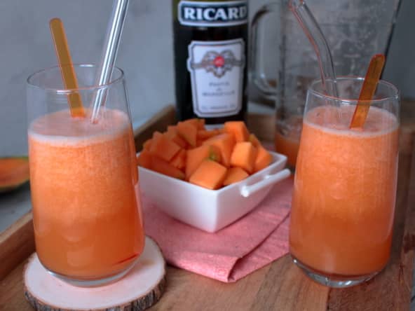 Cocktail melon et pastis