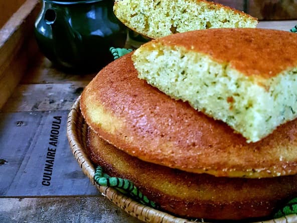 Harcha moelleuse au fromage 