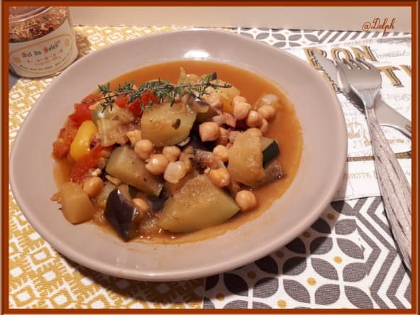 Légumes à la provençale au Cookéo