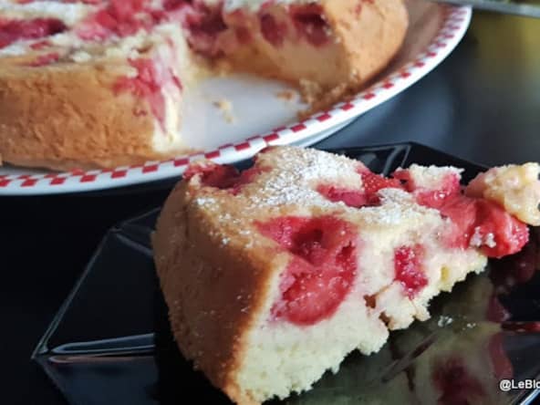 Speedy gâteau aux fraises 