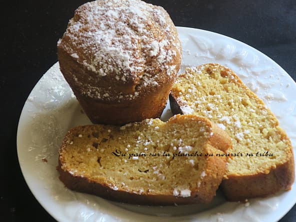 Cake et muffins à la compote pommes et figues