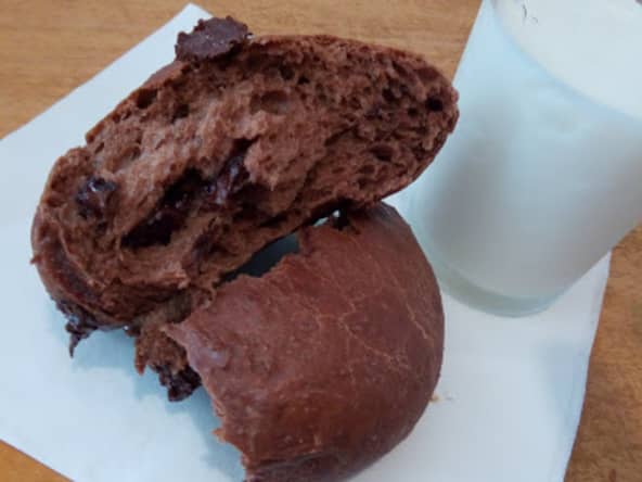 Les brioches au chocolat