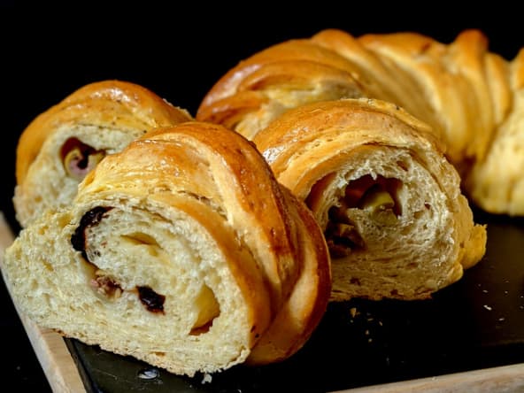 Couronne aux olives.