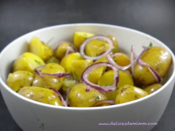 Salade de grenailles à la vinaigrette