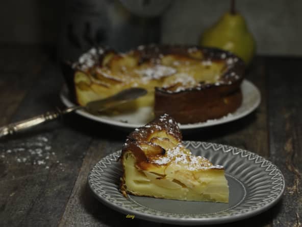 Gâteau tourangeau aux poires