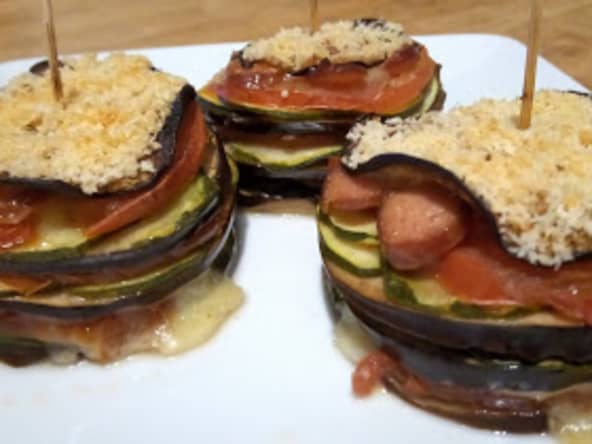 Les mille-feuilles de légumes