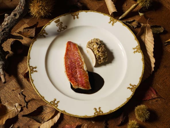 Civet de rouget de l'Île d'Yeu à la Royale