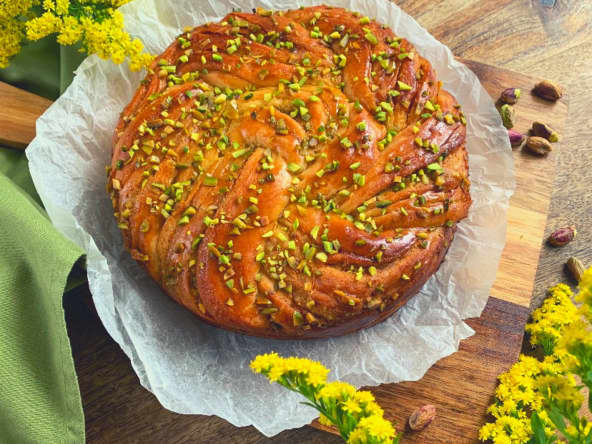 La Babka pistache fleur d’oranger par « Babka Zana »