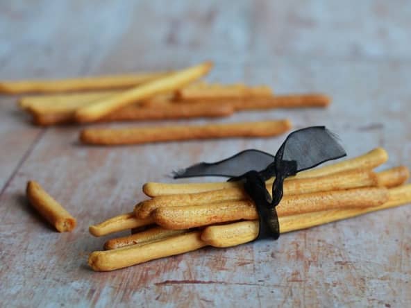 Gressins maison au fromage