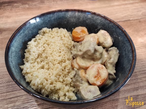 Sauté de veau à la moutarde