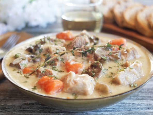 La Blanquette de Veau à l’ancienne de Mme d’Aubéry