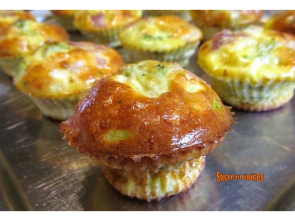 Muffins au brocoli façon frittata (low carb, sans gluten)