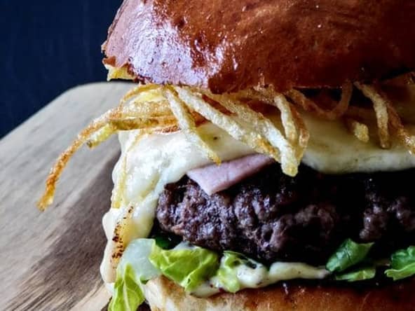 Mon burger raclette