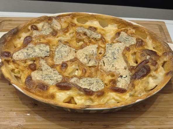 Gratin dauphinois aux légumes d’hiver et à la fourme d'Ambert