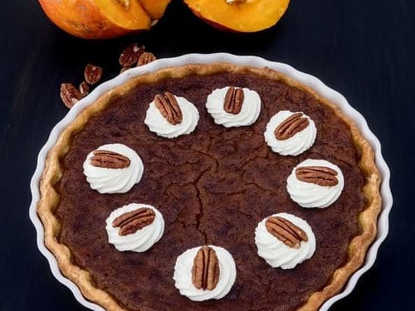 Pumpkin pie ou tarte à la citrouille pour Thanksgiving