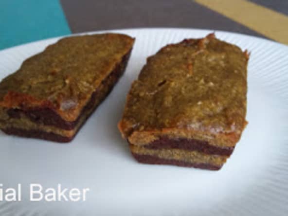 Marbré vegan chocolat et brocoli