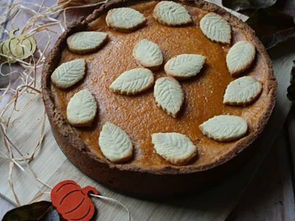 Pumpkin pie ou tarte au potimarron