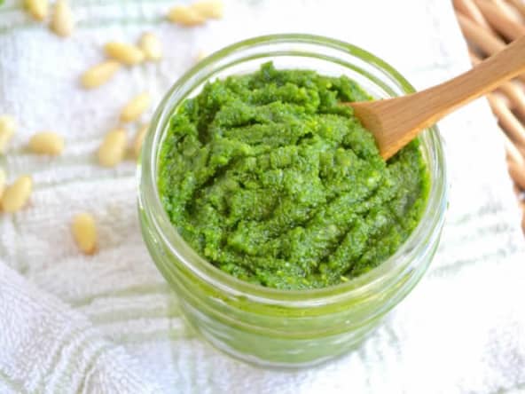 Pesto de persil plat