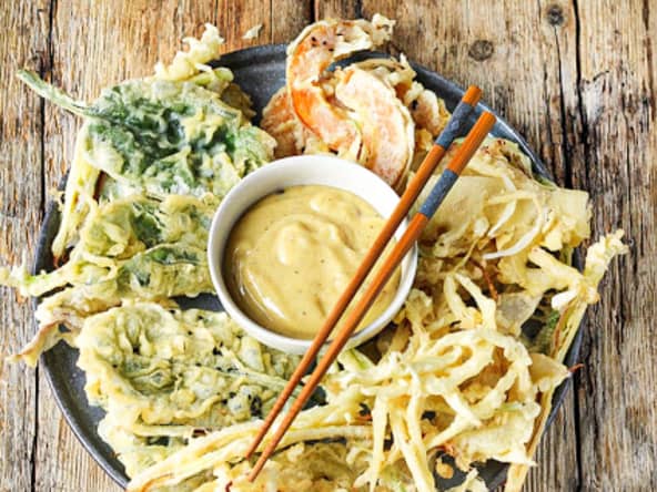 Tempura de légumes comme au Japon