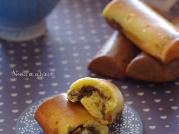 Marbrés à  la danette vanille & chocolat