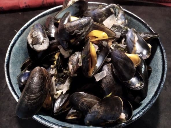 Moules marinières sans vin blanc