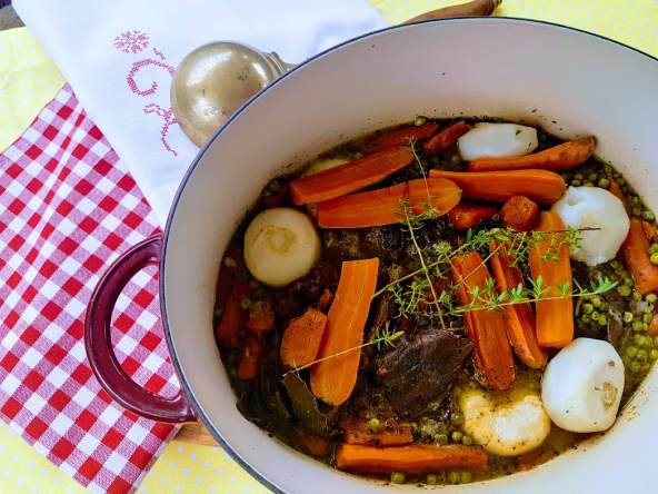 Ragoût de légumes à la viande à braiser