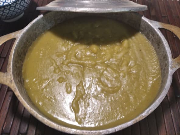 Purée de pois cassés simple et savoureuse