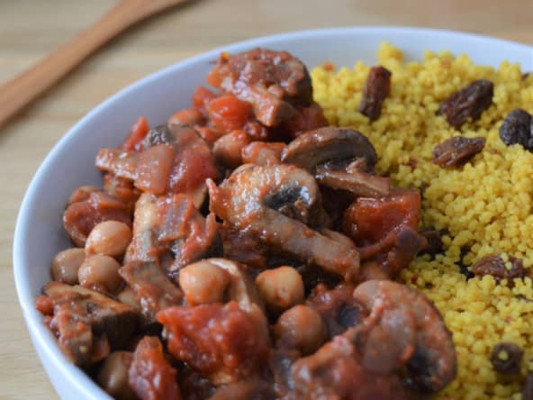 Champignons aux épices