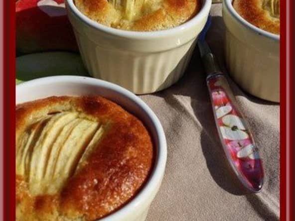 Amandines vanillées aux pommes