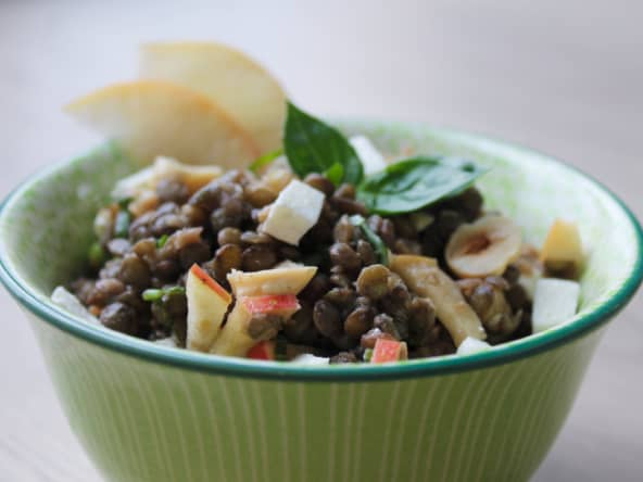 Salade de lentilles originale et facile