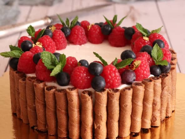 Charlotte façon Cheesecake