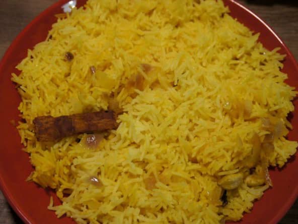 Riz jaune de la Réunion