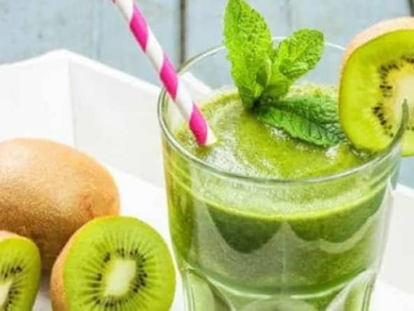 Smoothie de kiwi et pomme au thermomix