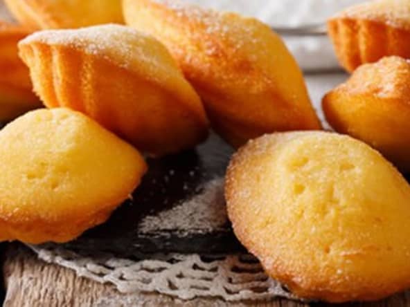 Madeleines au citron et miel au thermomix