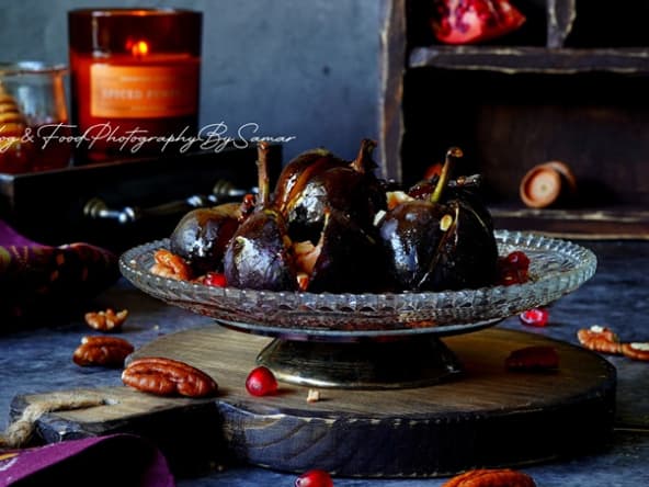 Figues rôties au miel