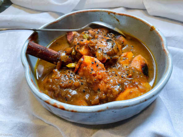 Curry cachemiri de coings (bom chount)
